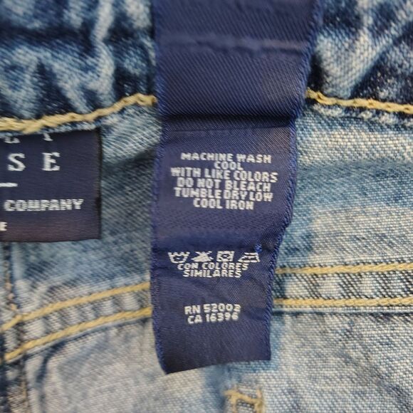 Crazy Horse VTG Deep Pocket Mid-rise Cotton Denim Blue Jeans Size 14p Women's... - Picture 6 of 6